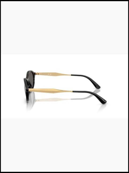 Oval Sunglasses with 100% UV Protection and Plastic Frame main image 4